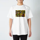 バーシーのもりもりカートゥーン Regular Fit T-Shirt