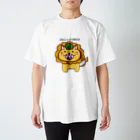 奏 れおん🦁🎧のおしゃぶりなかよしライオンとマリモ スタンダードTシャツ