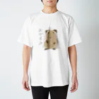 秋吉アスカのおやすみモルモットくん Regular Fit T-Shirt