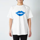 多摩市民のセクシーな唇(スカイブルー) スタンダードTシャツ