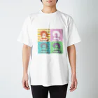 kikulageのちゃんまんさん カラーボックス  Regular Fit T-Shirt