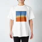 母作シリーズの夕焼けグラデーション スタンダードTシャツ