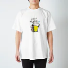 Yuu & Miiのこねことビール Regular Fit T-Shirt