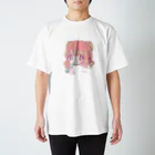 微々子(Viviko)の女の子とアイス スタンダードTシャツ