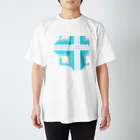 sevenoverlineのcrossroad -icecolor- Regular Fit T-Shirt