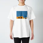 😼のチラリちーたん&ドナちゃん Regular Fit T-Shirt