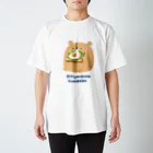 Kawakami Saoriのにちようびのくまさん  ハムエッグトースト スタンダードTシャツ
