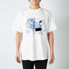 滑車屋のうさはむ Regular Fit T-Shirt