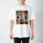 スブリデオのアンティークタグのコラージュ！ Regular Fit T-Shirt