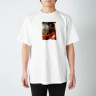 miyupeのなかよしワンラブ Regular Fit T-Shirt