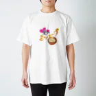 かえるのてぶくろの愛のミソスープ Regular Fit T-Shirt