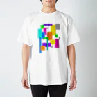 MosaicersグッズストアのカラフルパネルTシャツ スタンダードTシャツ