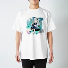 いるかアイス / irucaiceの  iceQuarium Tシャツ【SUZURI版】 Regular Fit T-Shirt
