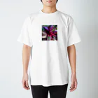 amekoamenokoのフラワー Regular Fit T-Shirt