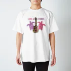 TAKESHI IS TAKESHIのUKULELE_love4strings スタンダードTシャツ