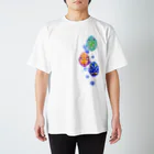 異次元ポケットの花ウミウシのつどい スタンダードTシャツ