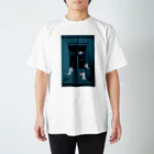 ペーパーモザイクの店のおばけパーティー（縦） Regular Fit T-Shirt