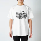 空飛ぶクジラの空飛ぶクジラ スタンダードTシャツ