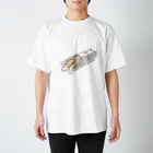 MasakitのHAKO NEKO SLYDING モフモフ 티셔츠