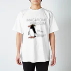 空とぶペンギン舎のマカロニペンギン Regular Fit T-Shirt