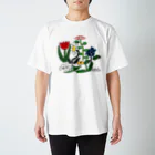 田中美穂植物店の花たち スタンダードTシャツ