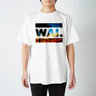 立花けんのグッズ屋さんのWAIT(ビーチ) 티셔츠