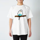 Lily bird（リリーバード）の眠たいインコ① Regular Fit T-Shirt
