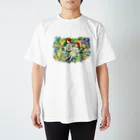 ほそぼそタイムスのふたりあわせ Regular Fit T-Shirt