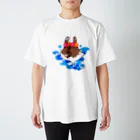 しろいおふぅのこんがりマンタ Regular Fit T-Shirt