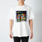 羽根web..net STOREのアンドロメイド星の宇宙人(淡色) Regular Fit T-Shirt