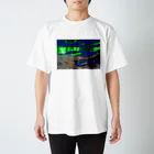 Junie貼り絵グッズのオーロラ夢の国 スタンダードTシャツ