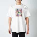 Atelier Zakiのアマビエクッキー【2列】 Regular Fit T-Shirt