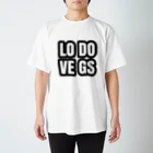 マースィーツのLove Dogsデザイン　背景透明 スタンダードTシャツ