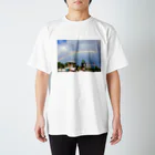 ふぉとしえしょっぷのにじとぶつぞう Regular Fit T-Shirt