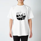 panda to kageのかぞく スタンダードTシャツ