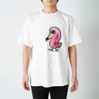 naritarinaのフラミンゴ君 Regular Fit T-Shirt