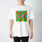 Kaisei Nakajimaのいけてるスリスリくん スタンダードTシャツ