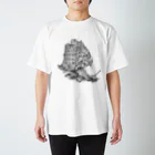 松田望のSnail of Babel Regular Fit T-Shirt