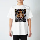 NAKAMARU ART SHOPのTIGER Regular Fit T-Shirt