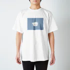 おおすしやさんのおおすしがすきな白犬 Regular Fit T-Shirt