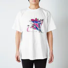 RYO NISHIWAKIのRyo Nishiwaki peacock original Regular Fit T-Shirt