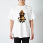 Satoshi MatsuuraのCat Samurai スタンダードTシャツ
