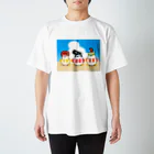 Piso Store on Suzuriの夏のヤンハム Regular Fit T-Shirt