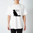 うちのあかりん家のmy dog Golden retriever  Regular Fit T-Shirt