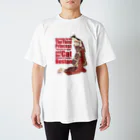 松や SUZURI店の女三の宮と猫 Regular Fit T-Shirt