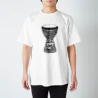 NKOSI AFRICAのジェンベスマイル Regular Fit T-Shirt