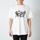 今日もまっこと青い空❗の土佐の高知 坂本龍馬徳島編 まっことゆる～い竜馬Ｔシャツ 【Ryoma踊る！阿波踊り】 Regular Fit T-Shirt