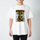 higehiroshigeのhigehiroオリジナルデザイン アメコミ風art Regular Fit T-Shirt