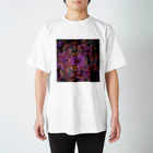 紅クラゲのワイヤーフラワー Regular Fit T-Shirt