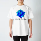 FabergeのLa Vie En Rose-Blue Regular Fit T-Shirt